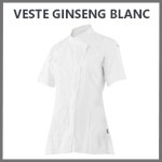 Veste de cuisine blanche Ginseng Lafont
