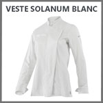 Veste de cuisine Lafont SOLANUM blanche pour femme